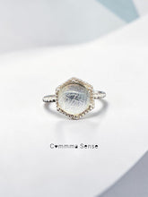 Load image into Gallery viewer, 天鐵925純銀戒指 Giebon Meteorite Silver Ring
