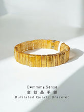 Load image into Gallery viewer, 滿順金鈦晶手排 Rutilated Quartz Bracelet