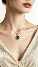 Load image into Gallery viewer, 黑玫瑰碧璽純銀吊墜 Tourmaline Silver Pendant
