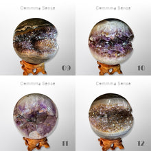 Load image into Gallery viewer, 巴西紫鈦晶開口笑 Amethyst Rutilated Quartz