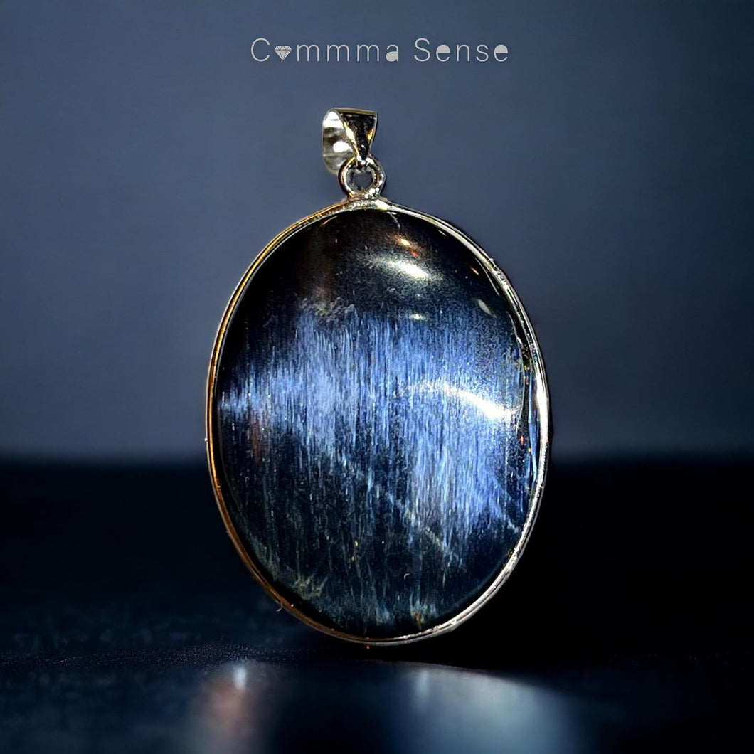 彼得石925銀吊墜 Pietersite with silver Pendant