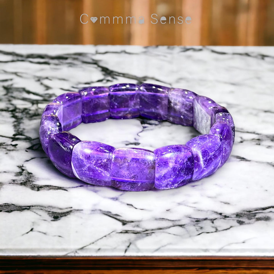 紫水晶鈪型手鏈 Amethyst Bracelet