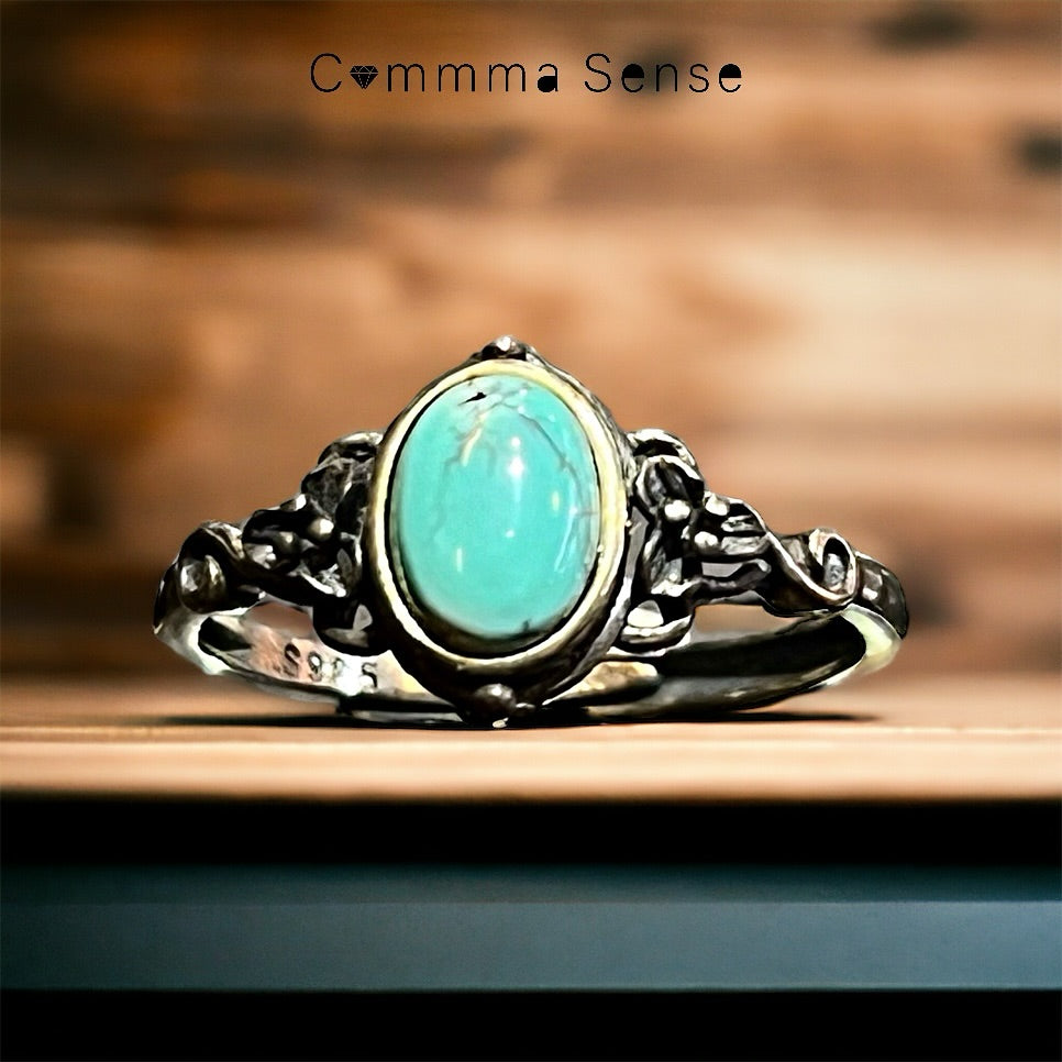 綠松石銀戒指 Turquoise Ring