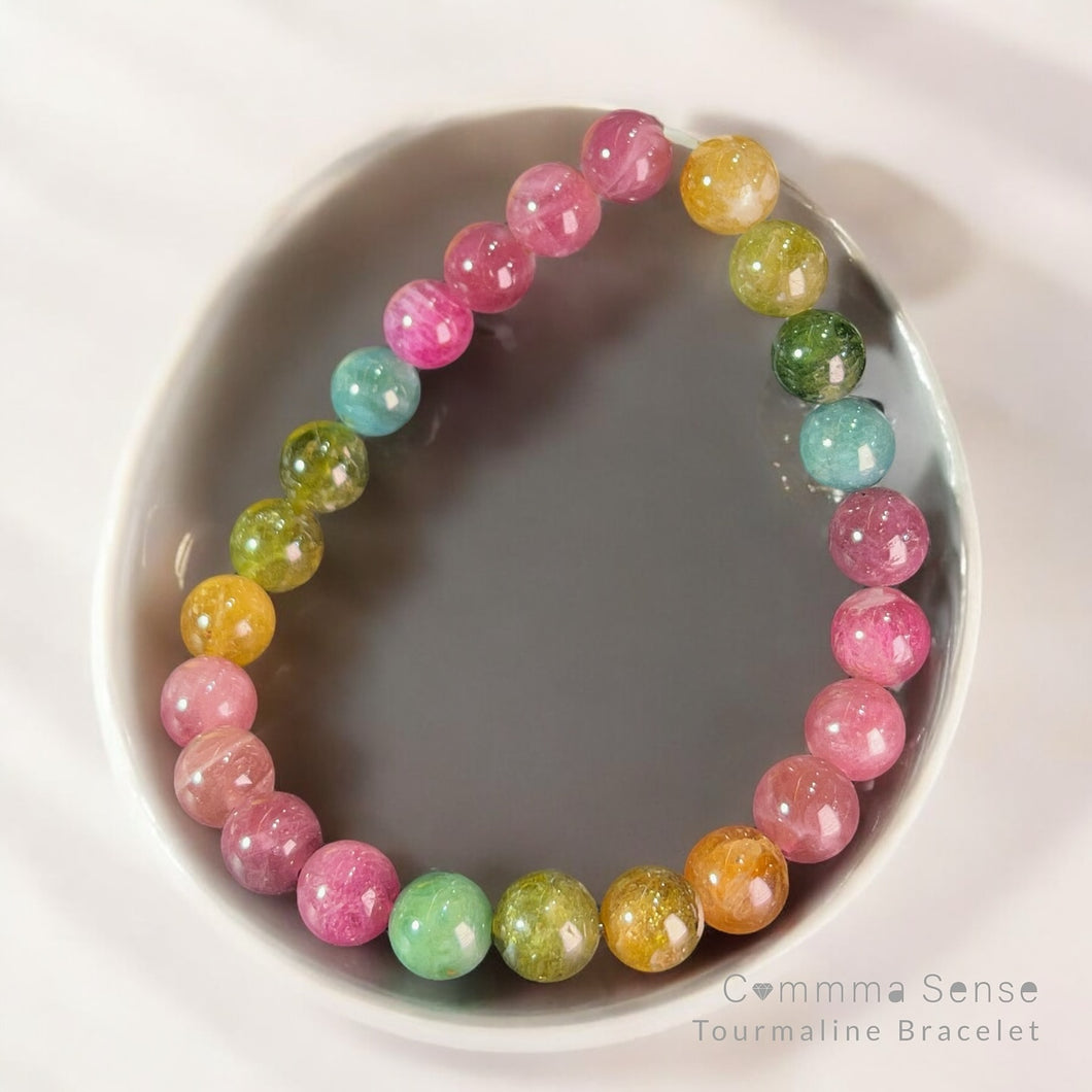 8mm碧璽手鏈 Tourmaline Bracelet