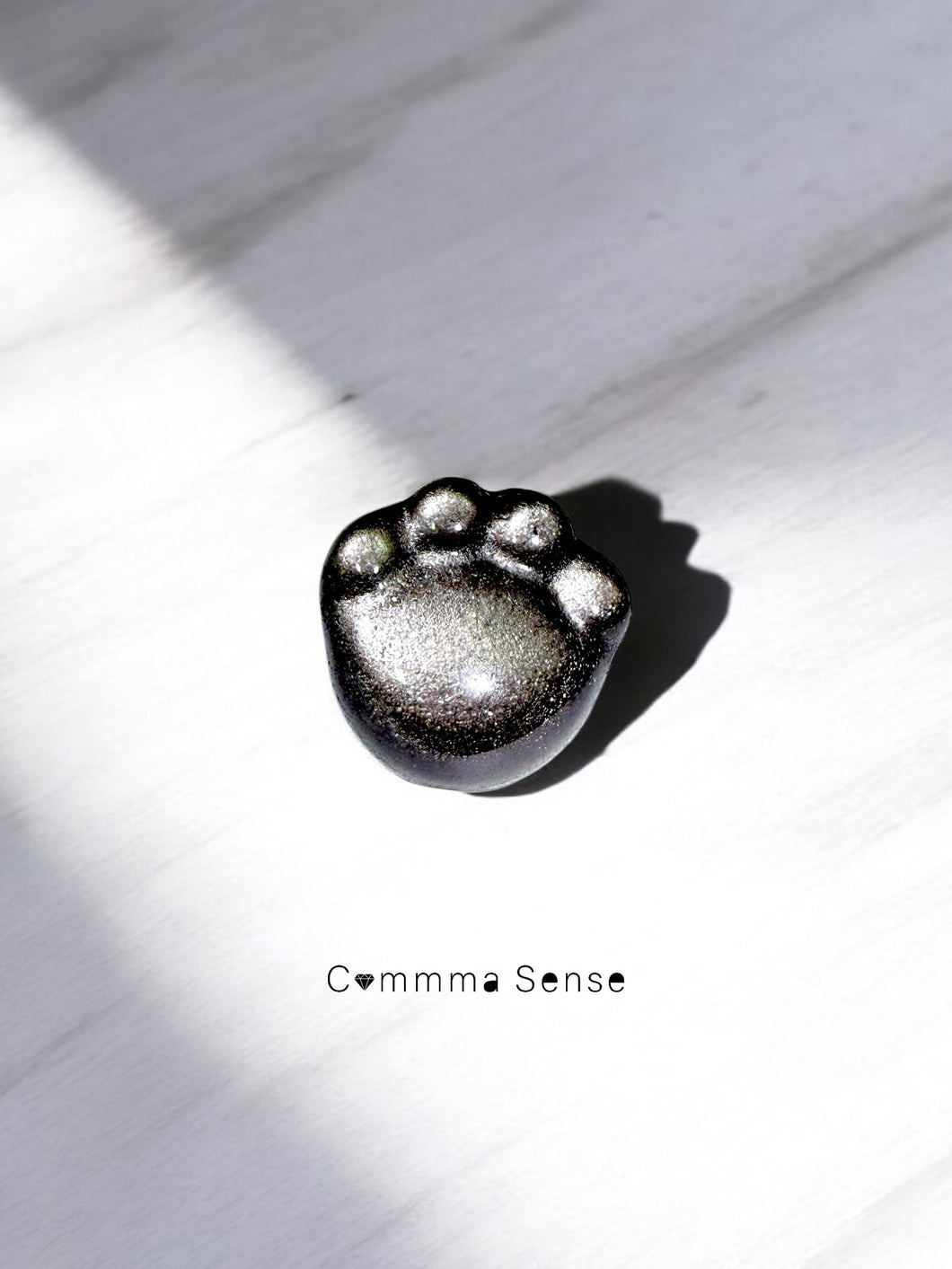 銀曜石貓爪配飾 Silver Obsidian Cat Paw’s Charms