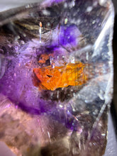 Load image into Gallery viewer, 負晶水膽骨幹紫水晶 (超七）Enhydro Amethyst
