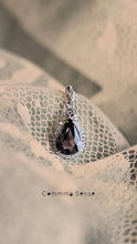 Load image into Gallery viewer, 黑玫瑰碧璽純銀吊墜 Tourmaline Silver Pendant
