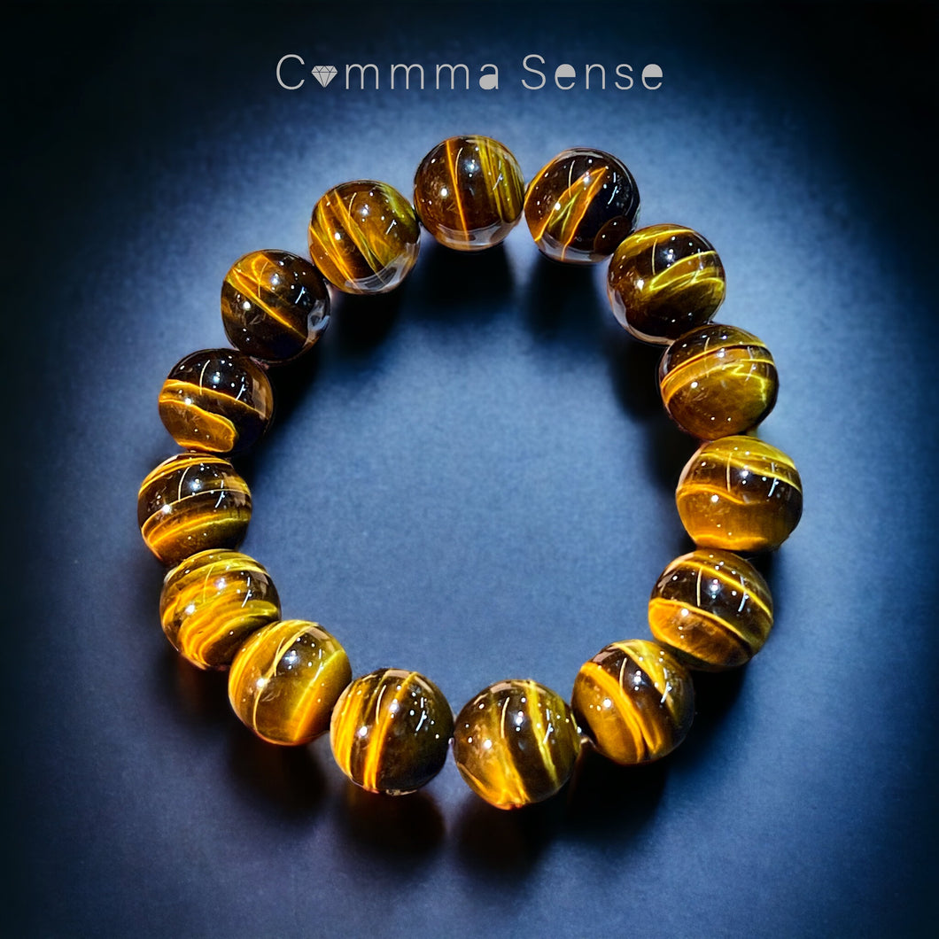 黃金虎眼手鏈 Golden Tiger-Eye Bracelet