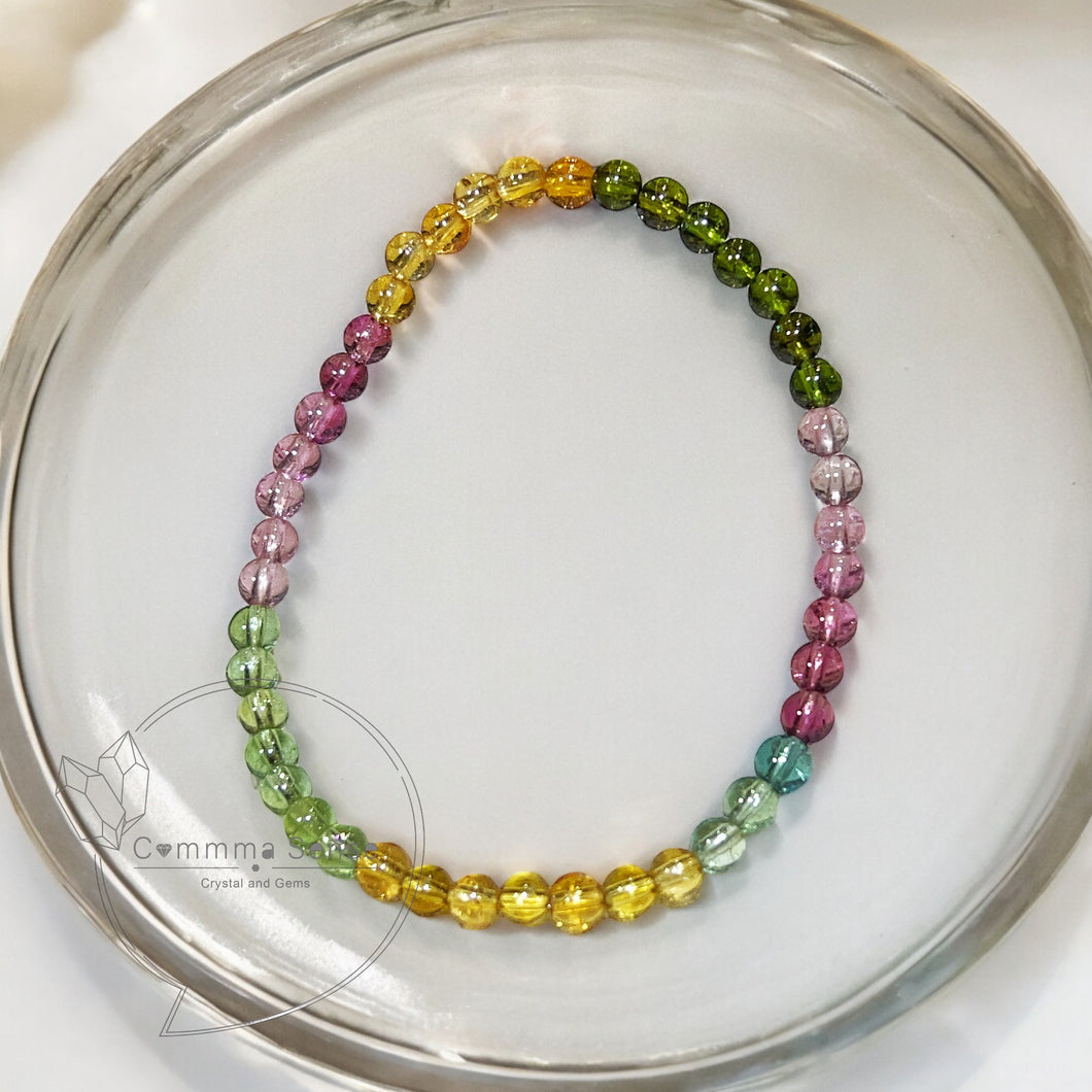 4mm碧璽手鏈 Tourmaline Bracelet