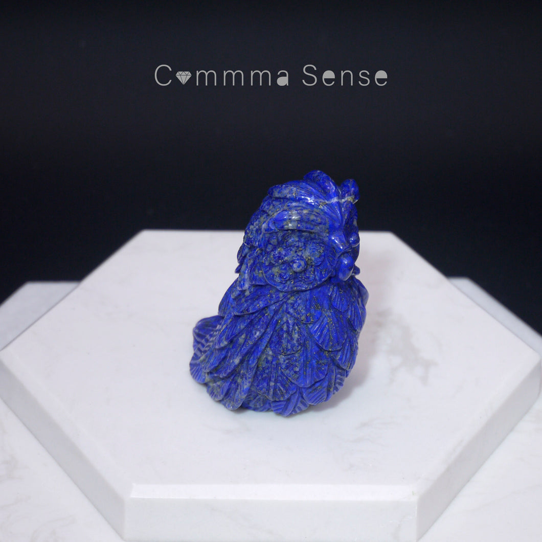 青金石貓頭鷹 Lapis Lazuli Owl